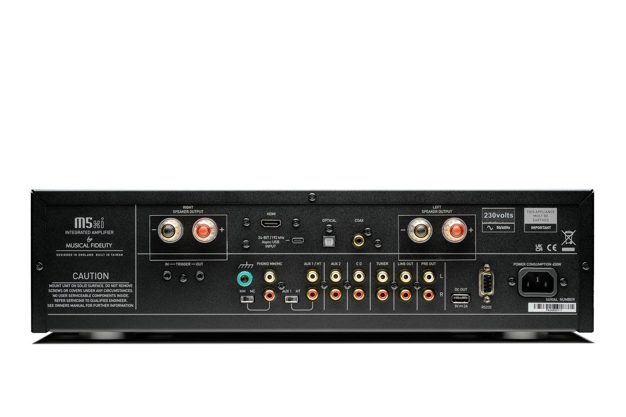 Musical Fidelity M5xi integroitu vahvistin