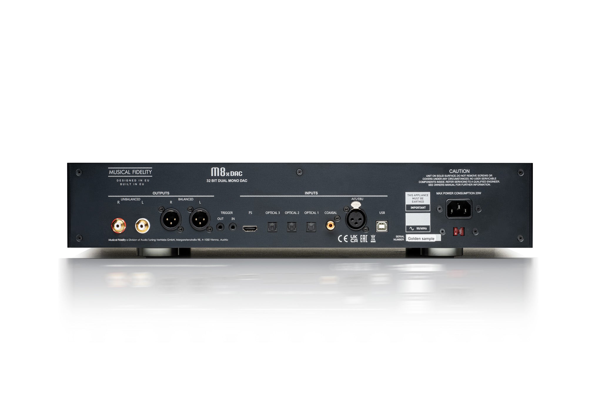 Musical Fidelity M8x DAC DA-muunnin