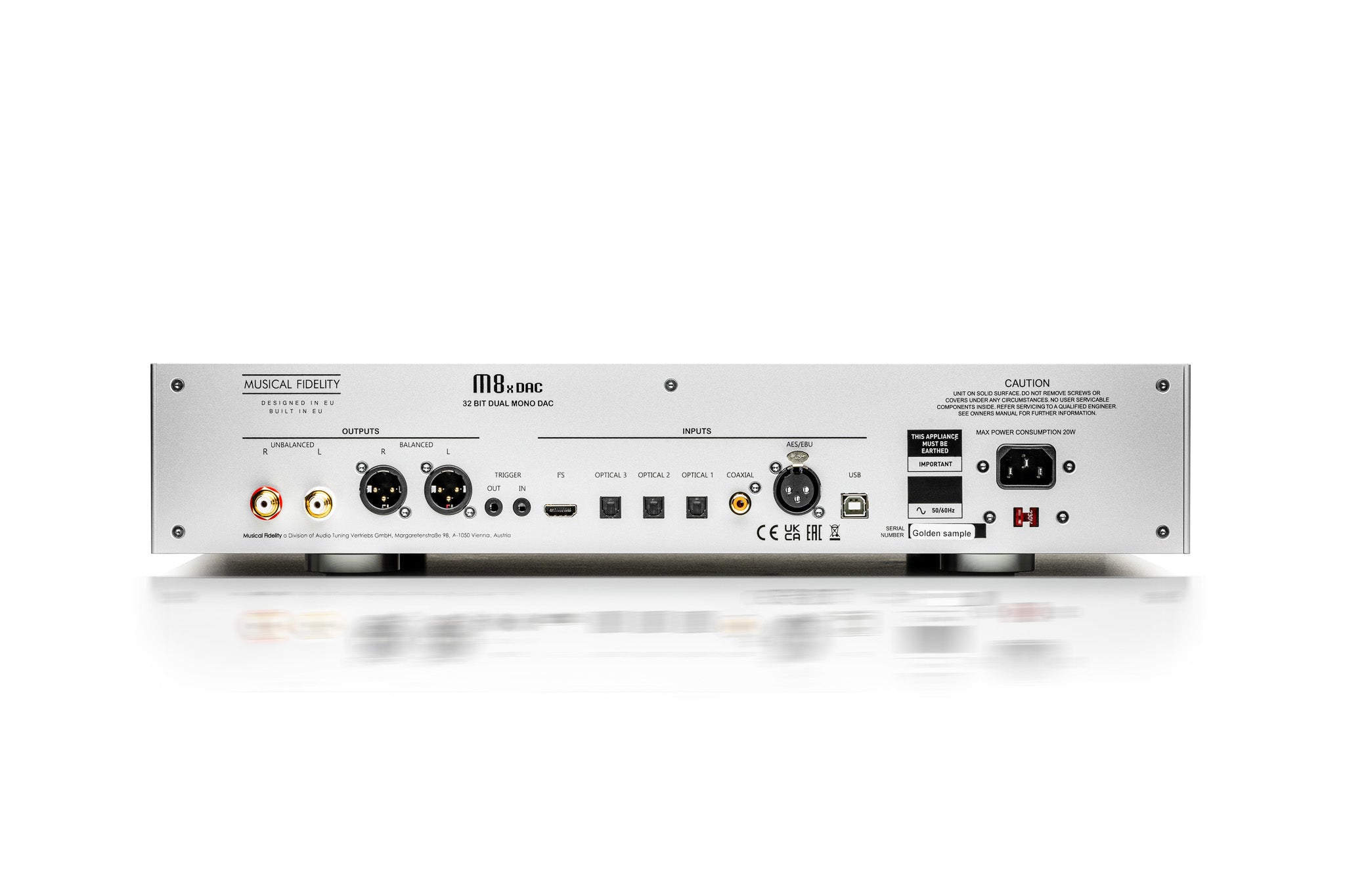 Musical Fidelity M8x DAC DA-muunnin