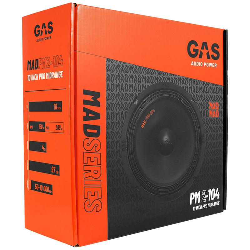 GAS MAD PM2-104 10" SPL-Elementti / kpl