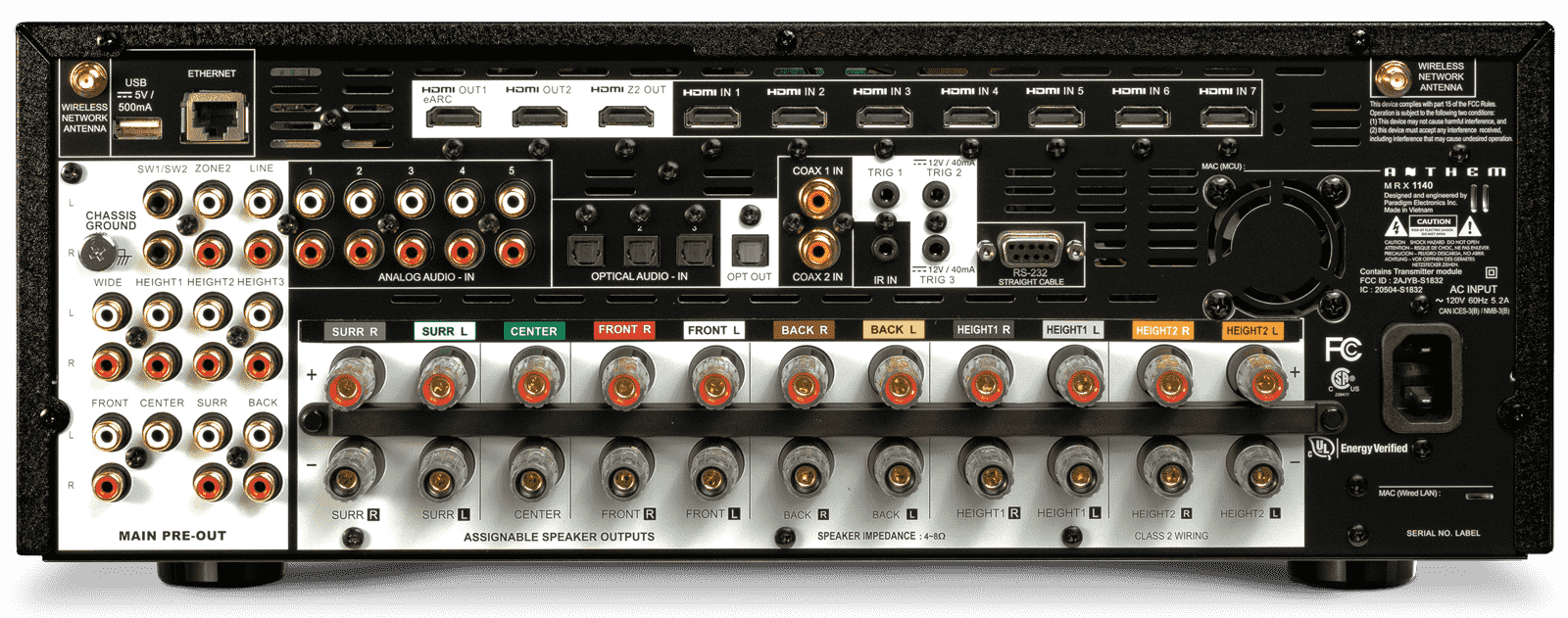 Anthem MRX 1140 15.2 AV Amplifier