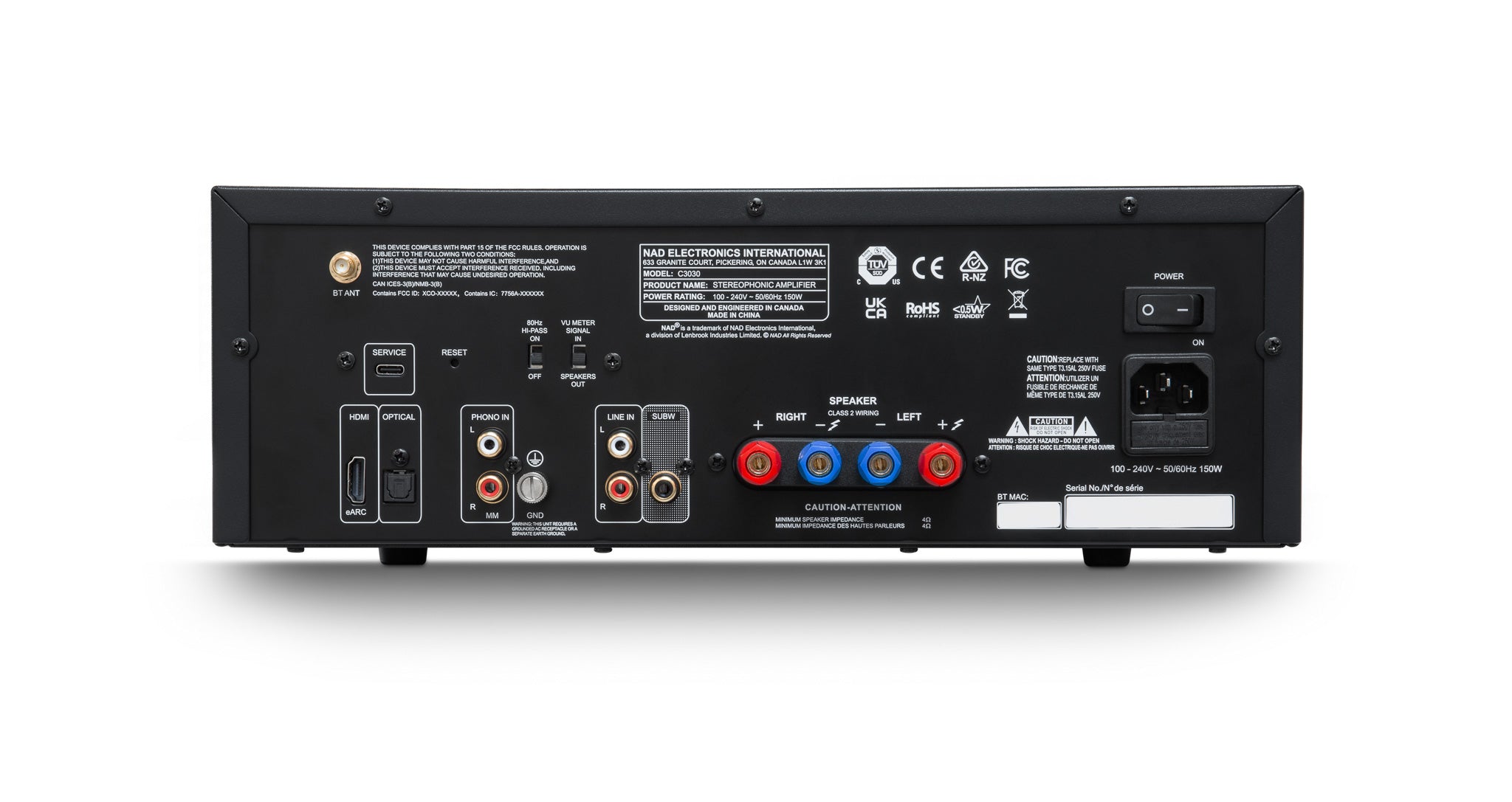 NAD C3030 integroitu vintage vahvistin