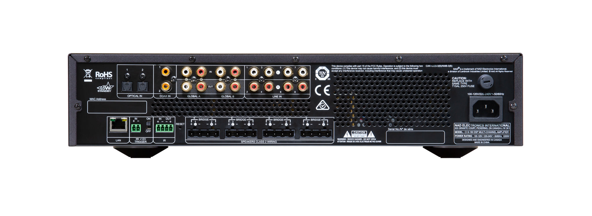NAD CI 8-150 DSP V2 päätevahvistin
