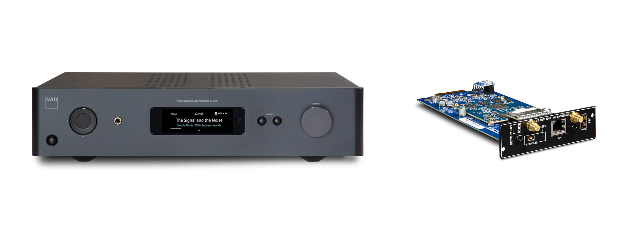 NAD C 379 + NAD MDC2 BluOS-D