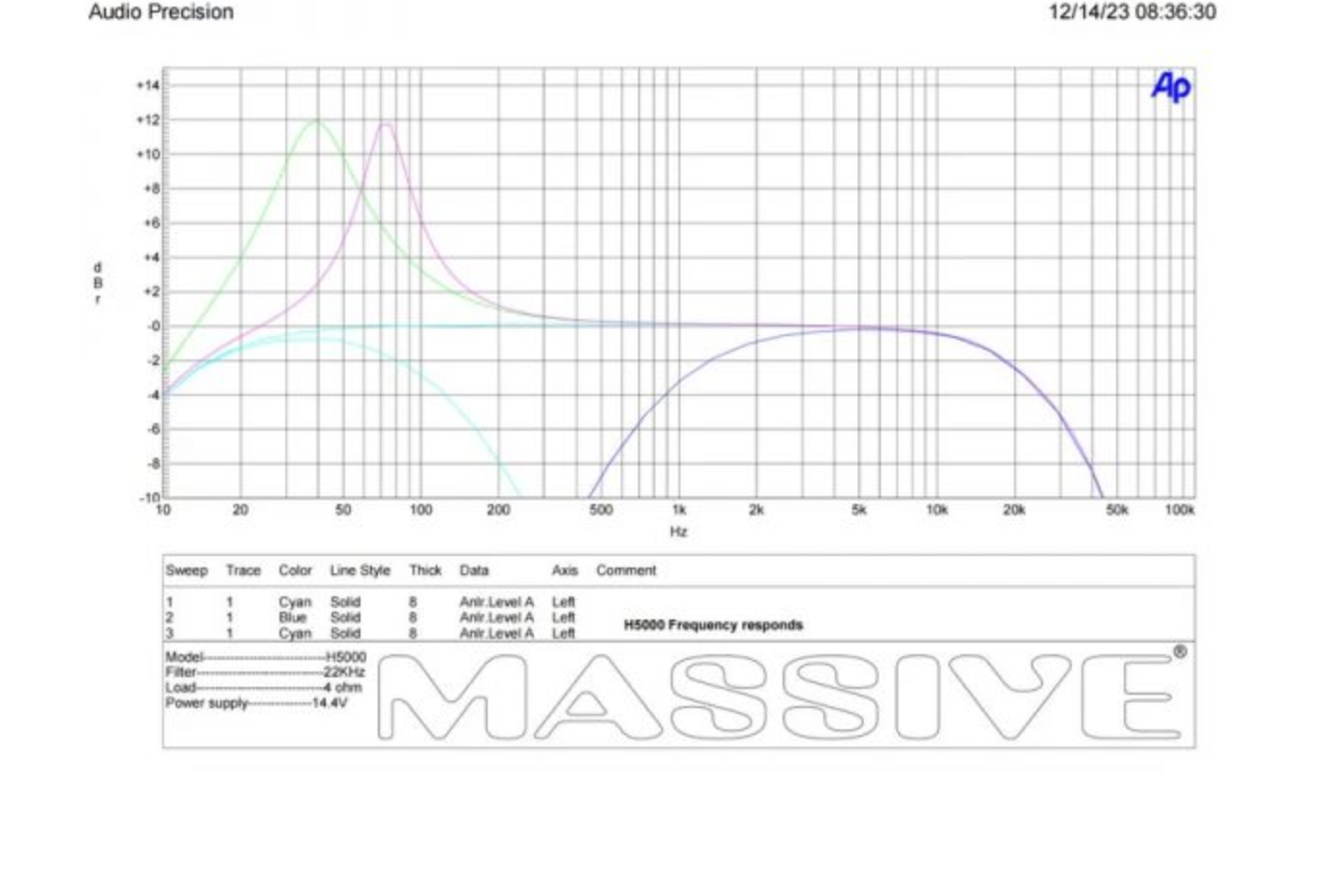 Massive Audio Hippo H5000 