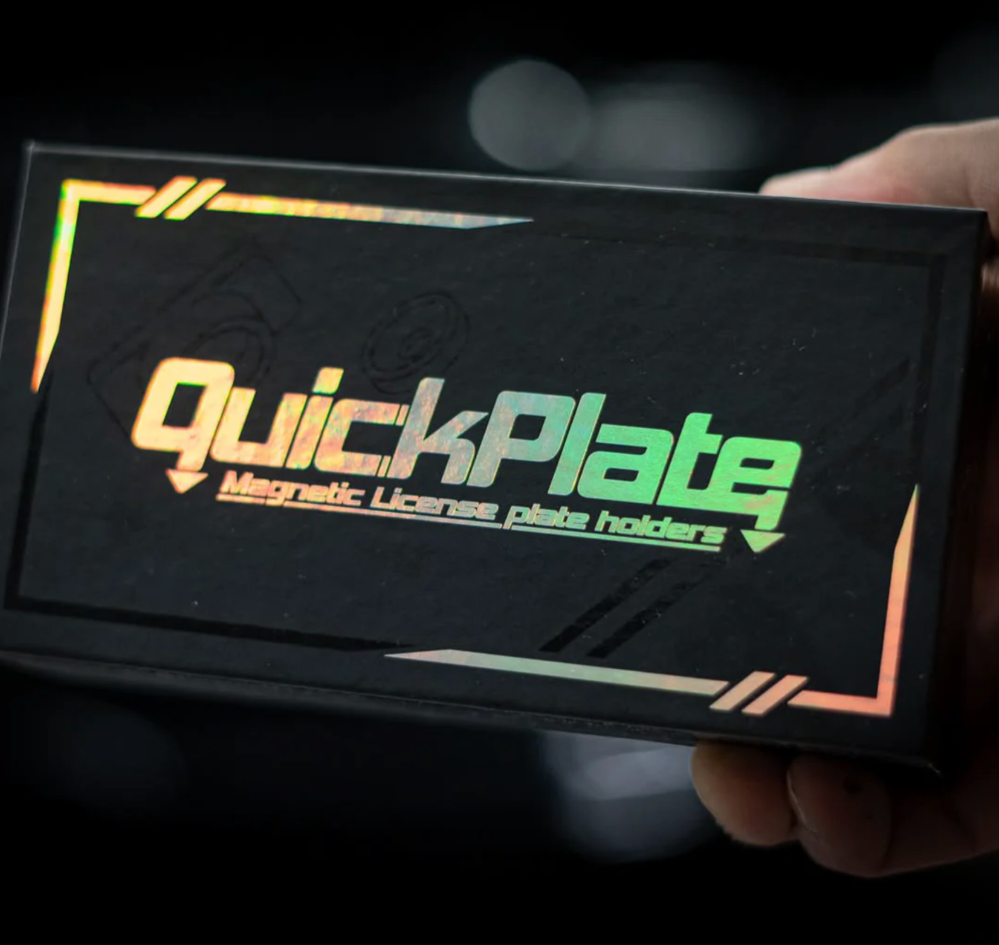 QuickPlate - Magnetic License Plate Holder