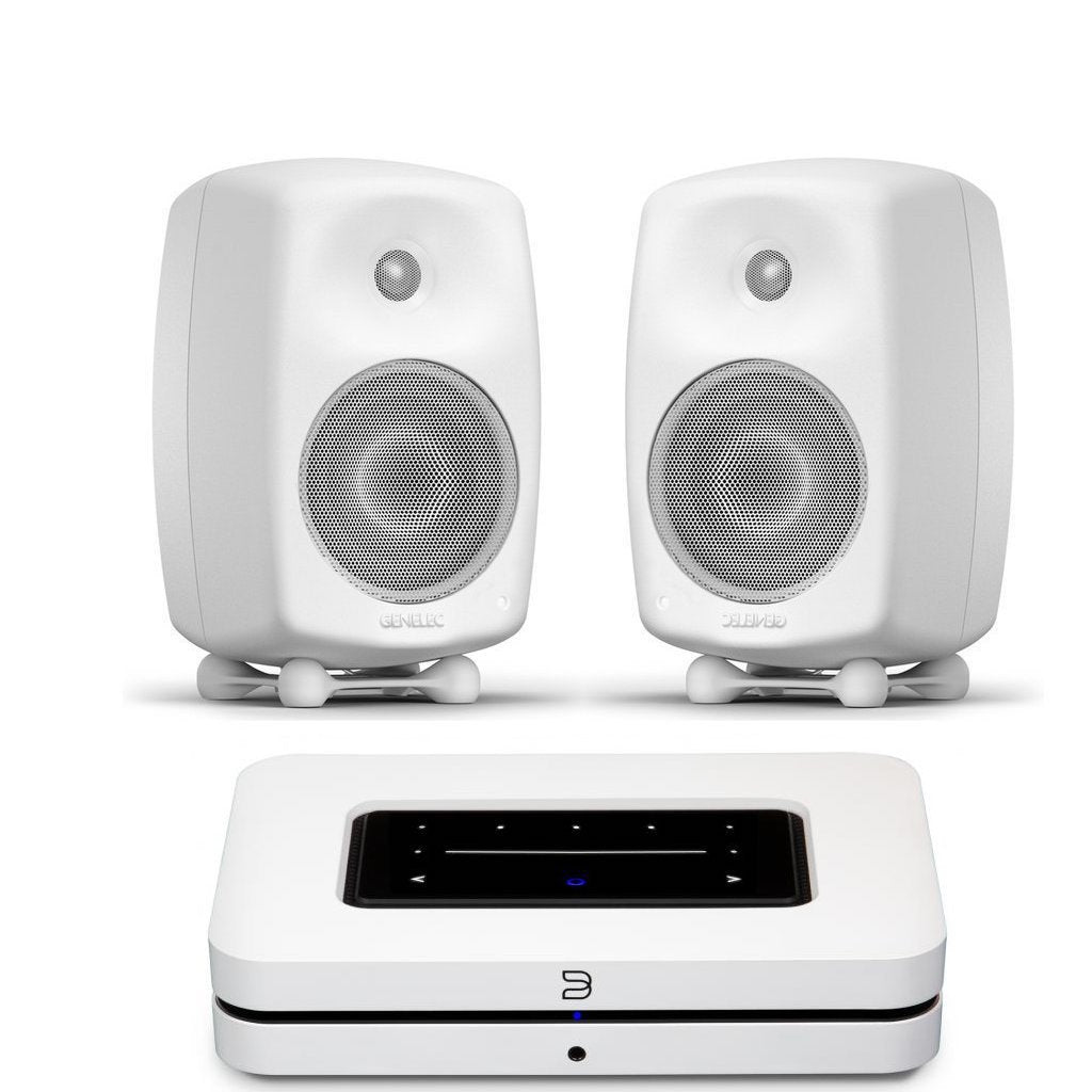 Bluesound NODE (N132) + Genelec G Three pair package offer