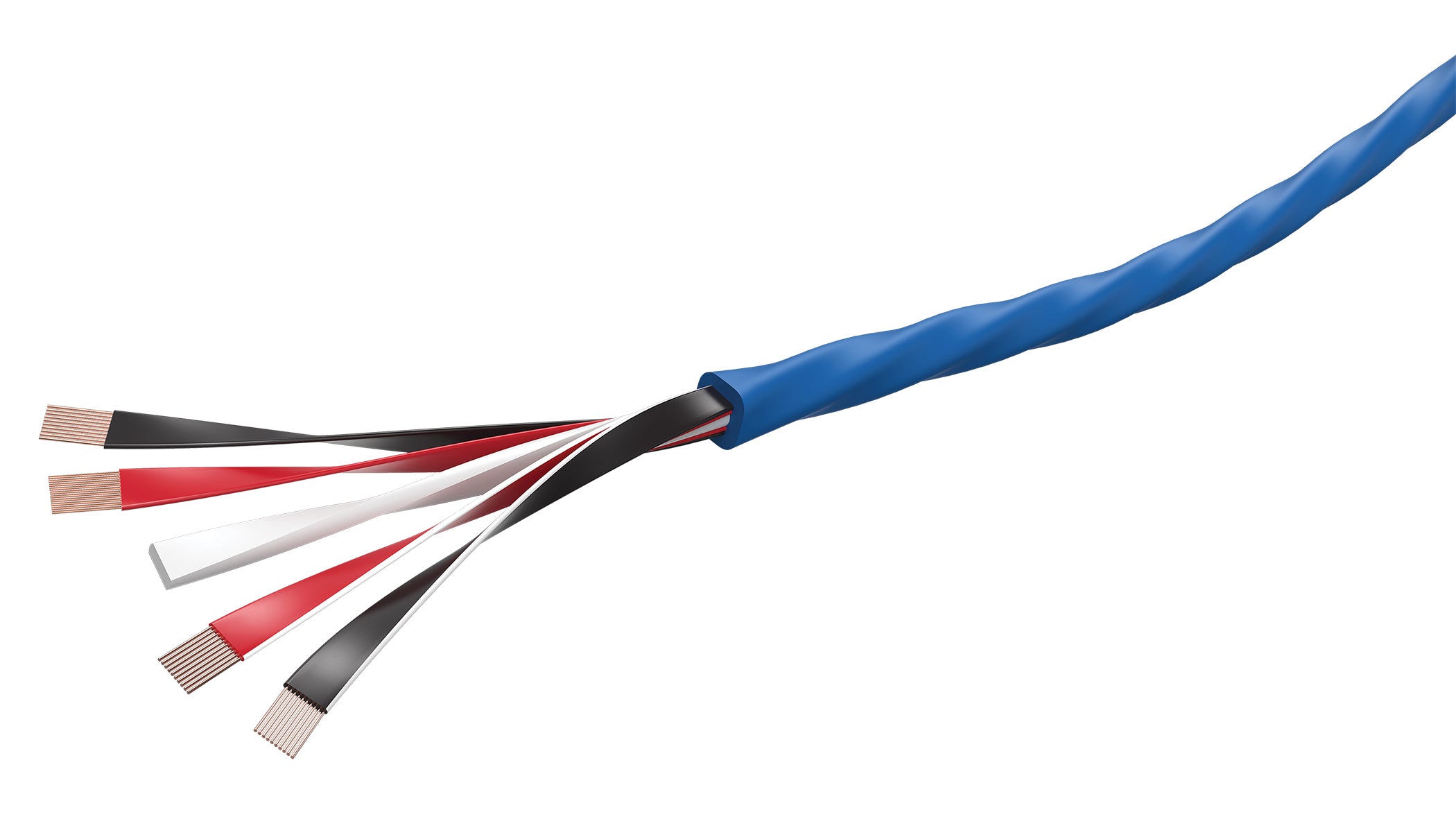 WireWorld Oasis 10 kaiutinkaapelipari banaaniliittimin, 2.5 m pari