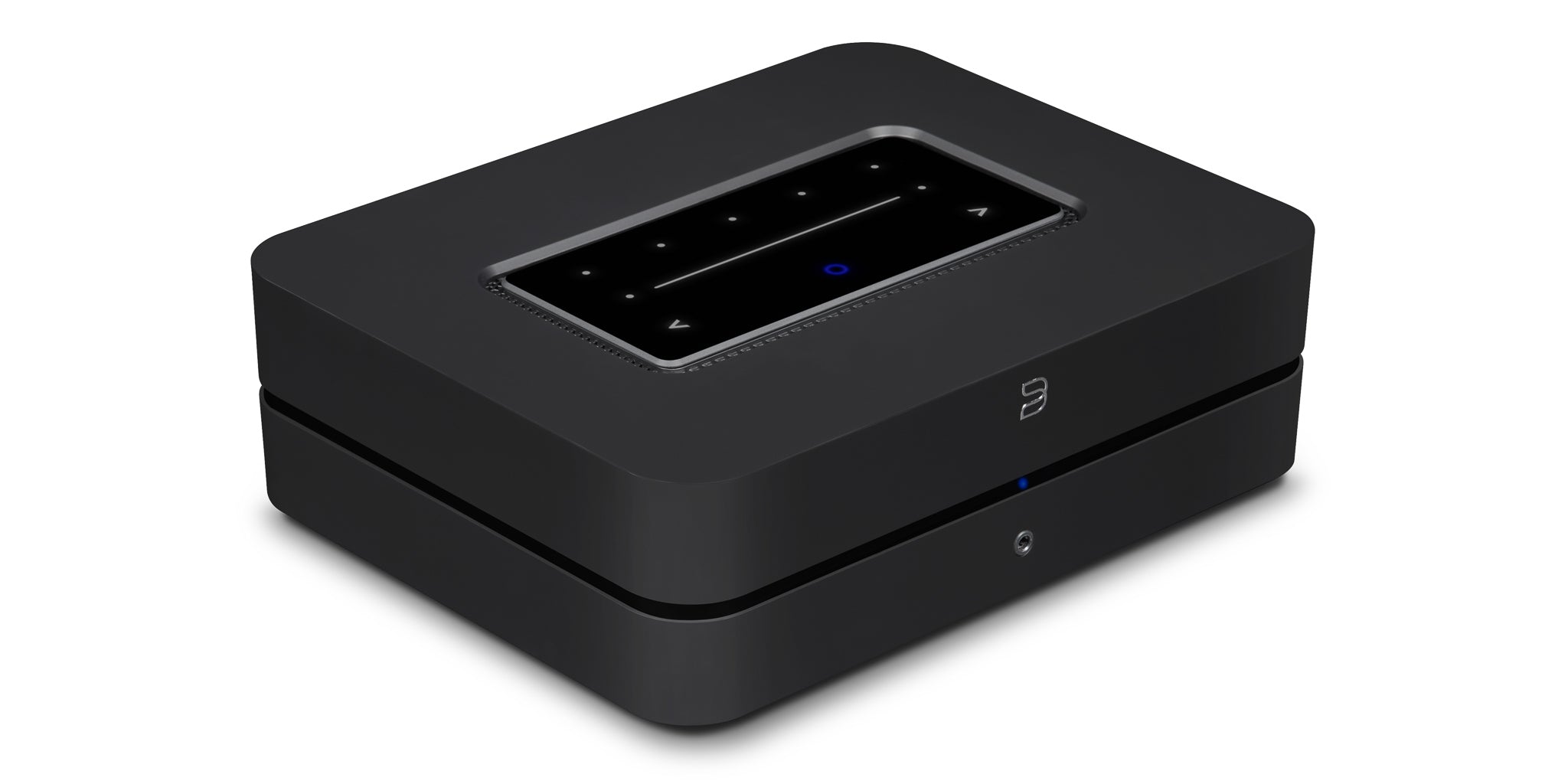 BLUESOUND POWERNODE N330 verkkovahvistin, musta, vaihtolaite