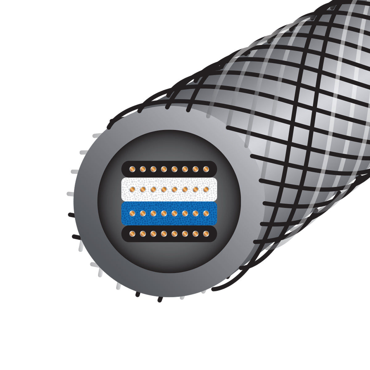 WireWorld Silver Eclipse 10 intermediate cable, XLR, 1 m pair