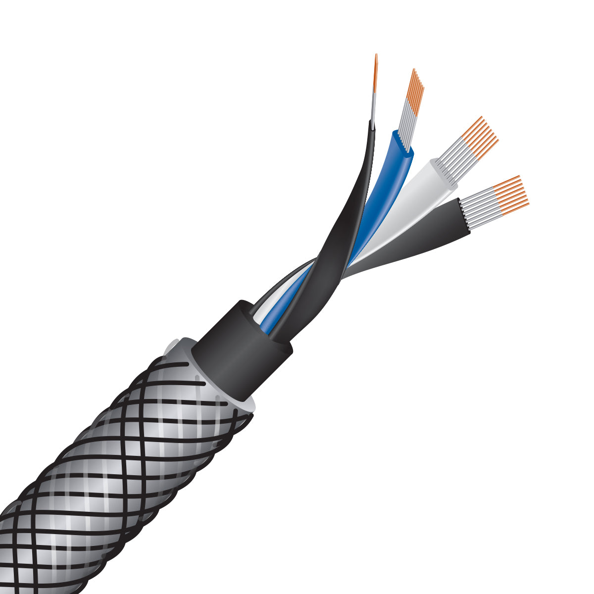 WireWorld Silver Eclipse 10 intermediate cable, XLR, 1 m pair