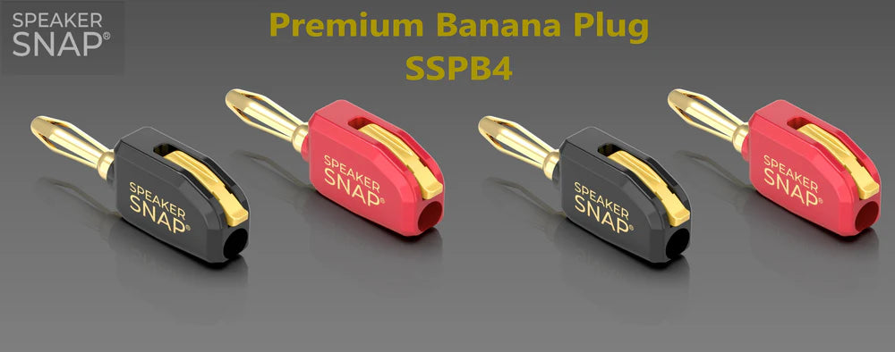 Speaker Snap Premium banaaniliitin (12-24 AWG)