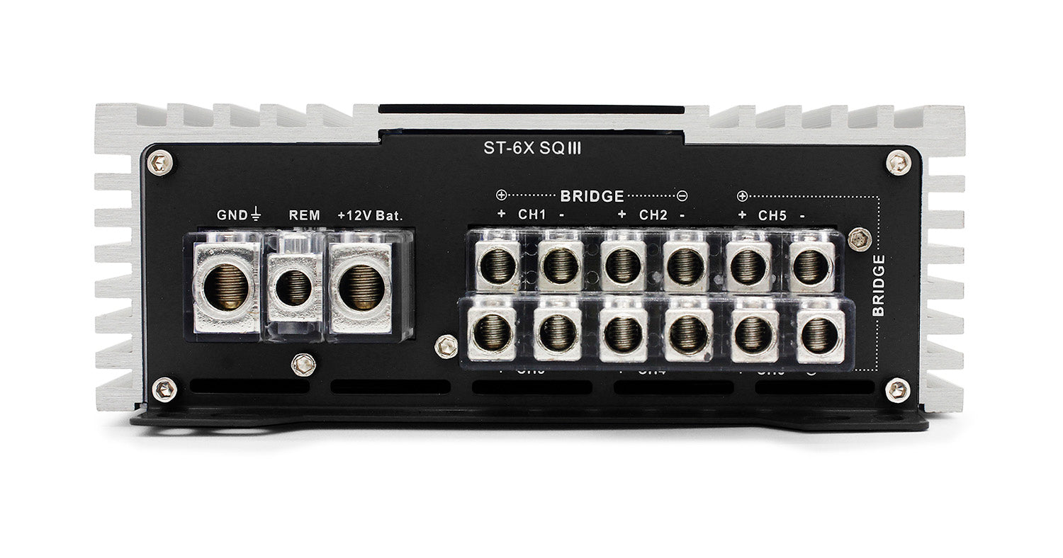 Zapco ST-6X SQ III 6-Ch. Class AB SQ Amplifier