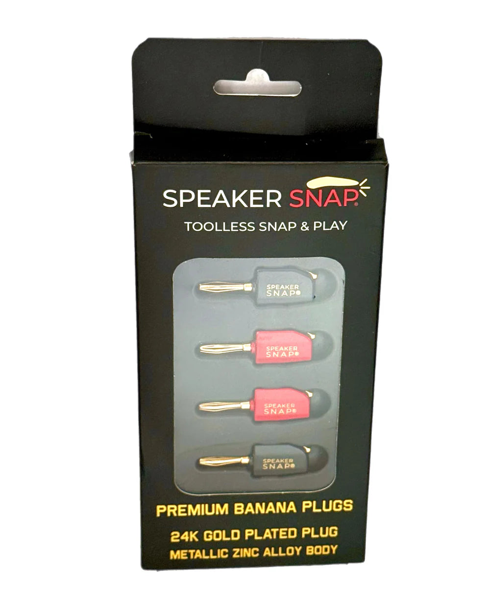 Speaker Snap Premium Banana Plug (12-24 AWG)