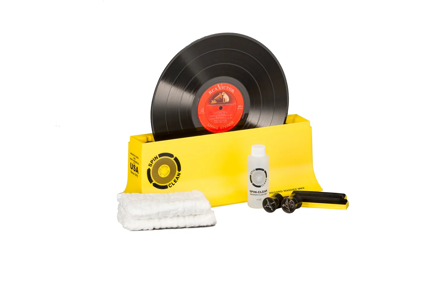 Spin-Clean record cleaner