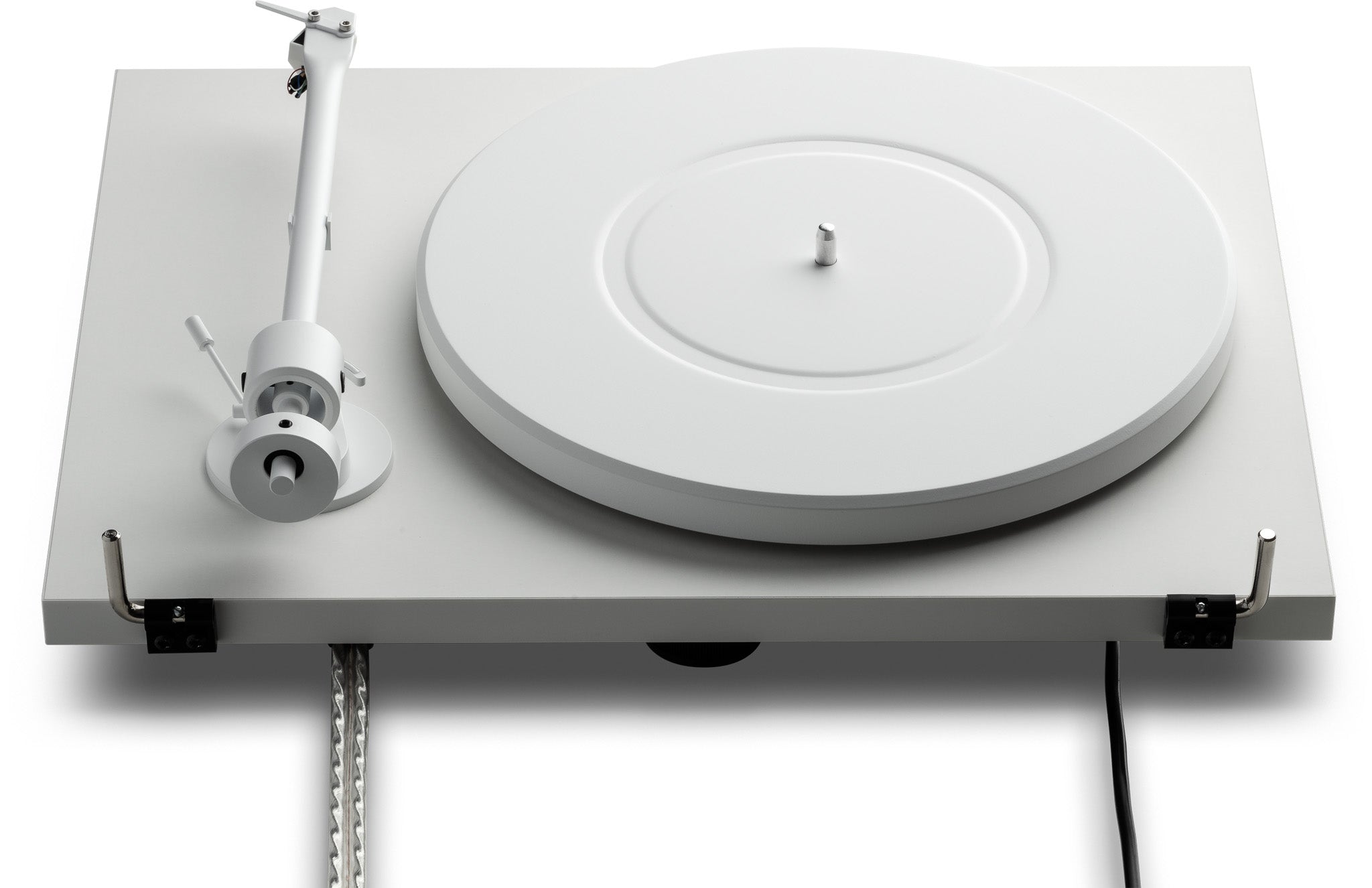 Pro-Ject T1 White Edition Pick It 2M White äänirasialla