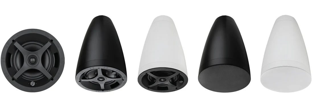 Sonance PS-P63T ceiling speaker pair, black