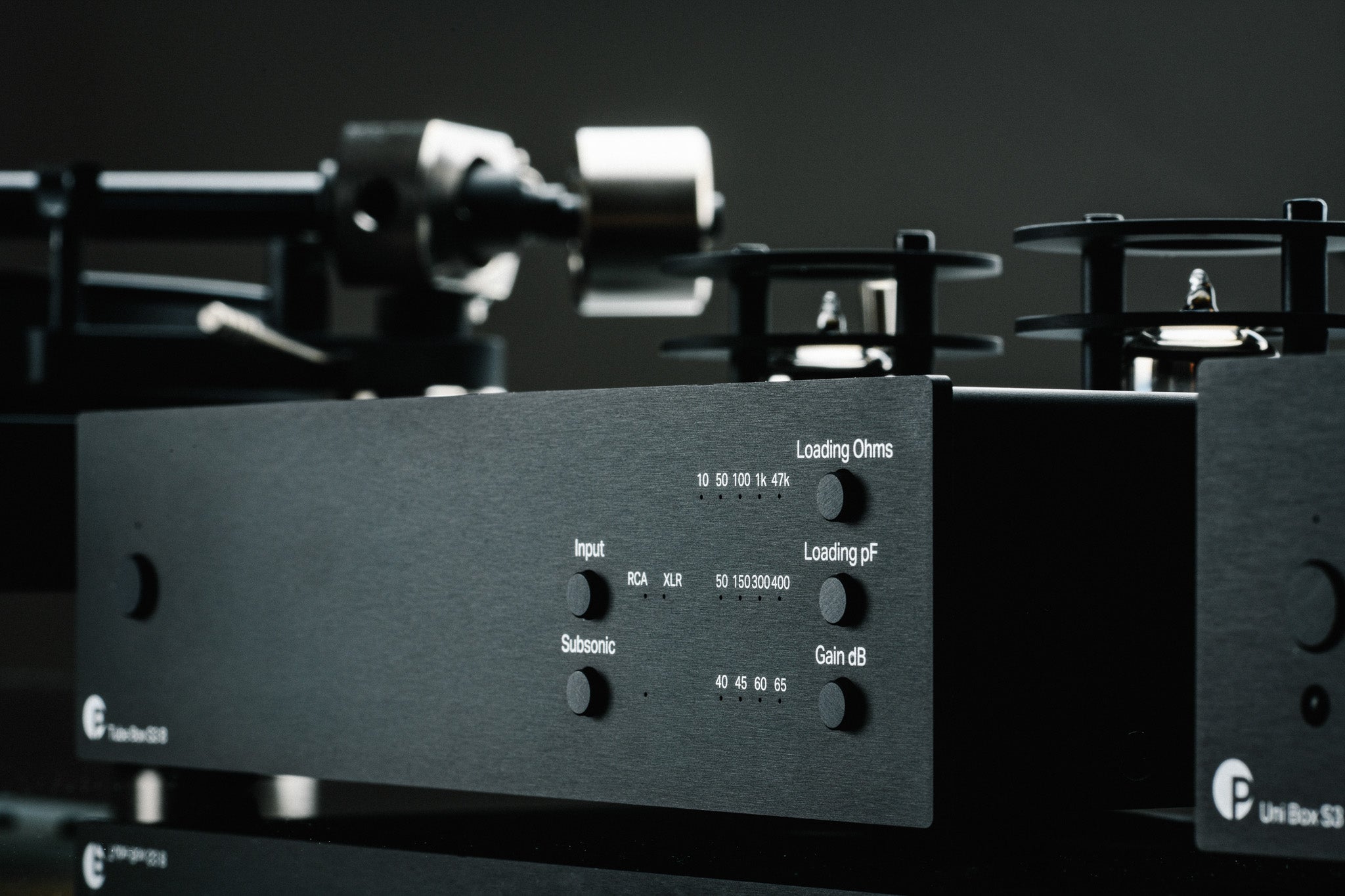 Pro-Ject Tube Box S3 B balanced RIAA turntable preamplifier