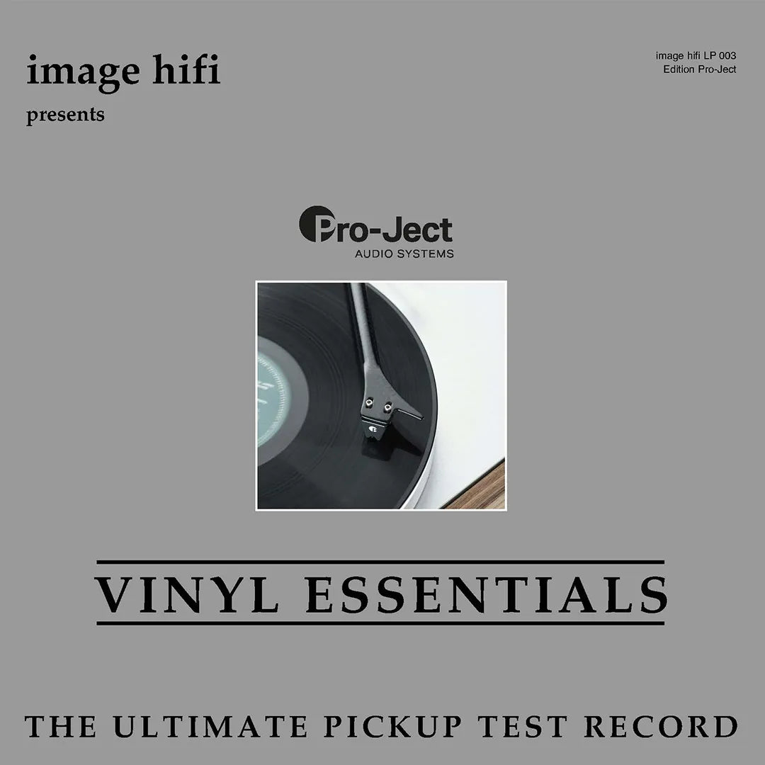 Pro-Ject Vinyl Essential turntable test disc