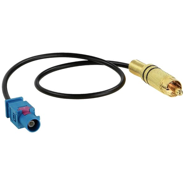 ACV 771000 - 2011 Peruutuskamera adapteri Fakra(m) - RCA(m) - Audiokauppa.fi