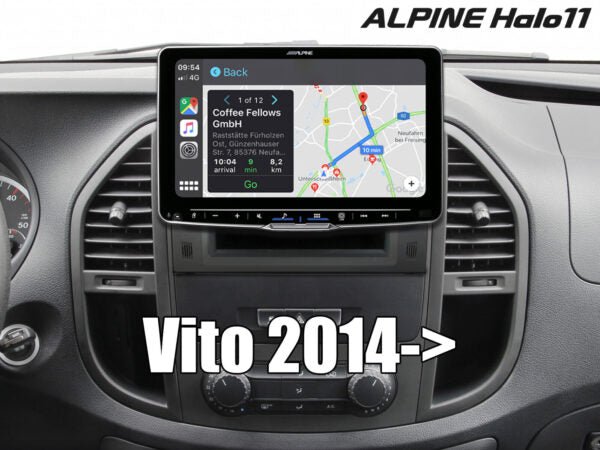 Alpine iLX - F115D - W447 Halo11 MB Vito W44 - Audiokauppa.fi