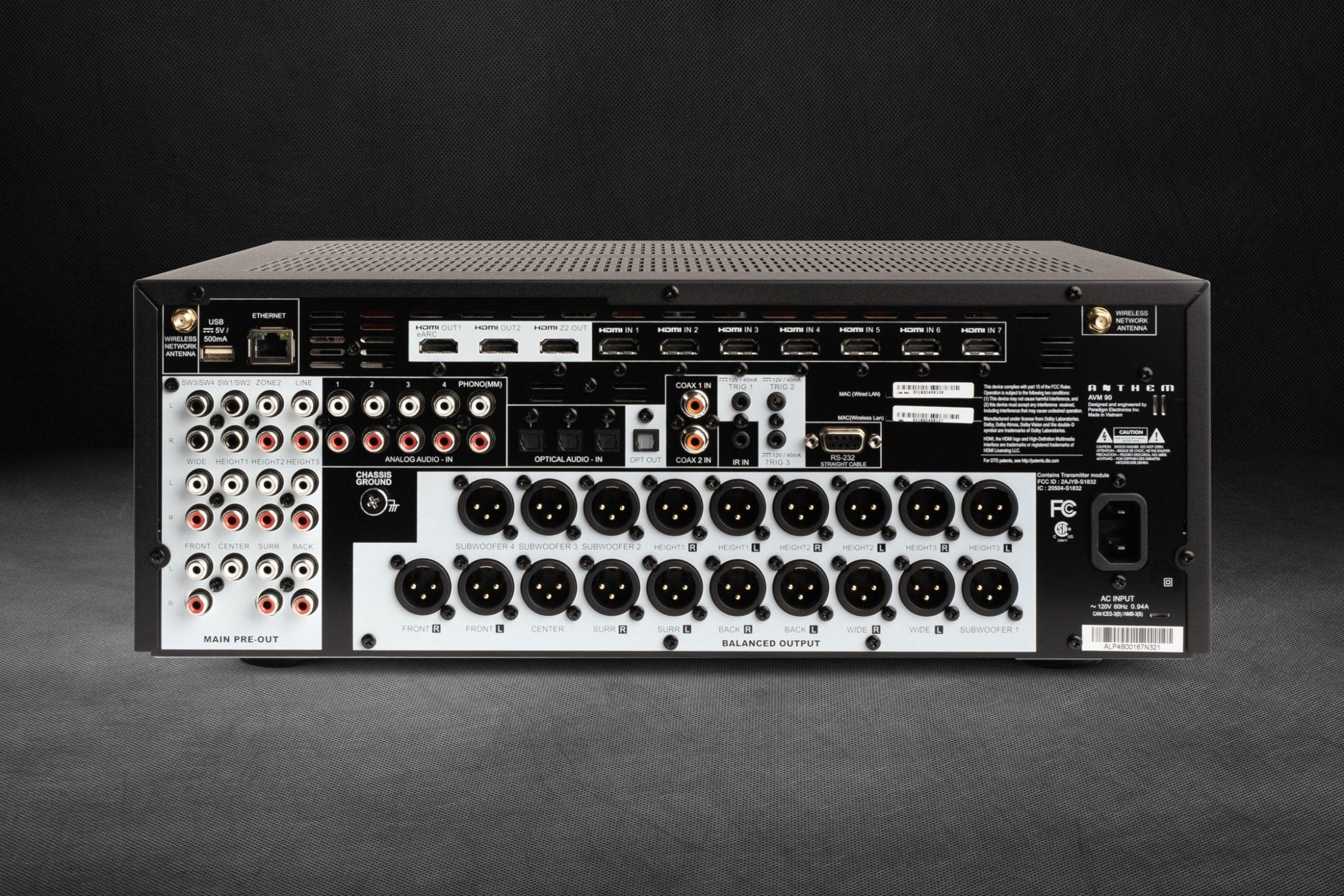 Anthem AVM 90 8K 15.4 AV - esivahvistin / prosessori - Audiokauppa.fi