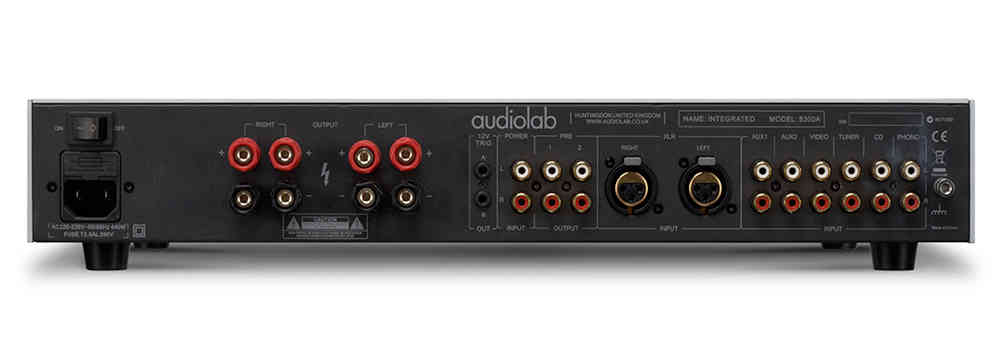 Audiolab 8300A integroitu vahvistin, vaihtolaite