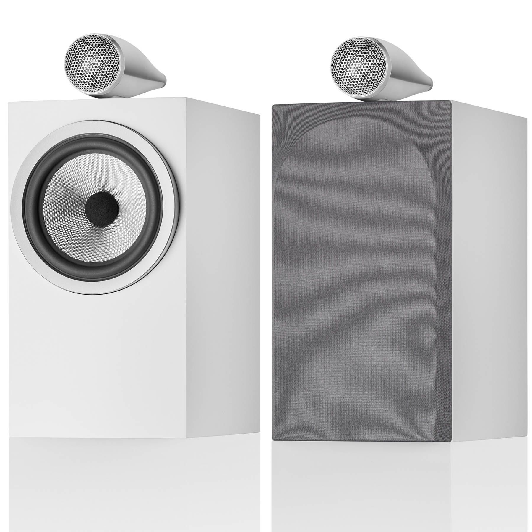 Bowers &amp; Wilkins 705 S3 pair of pedestal speakers, flawless white demo pair, Helsinki