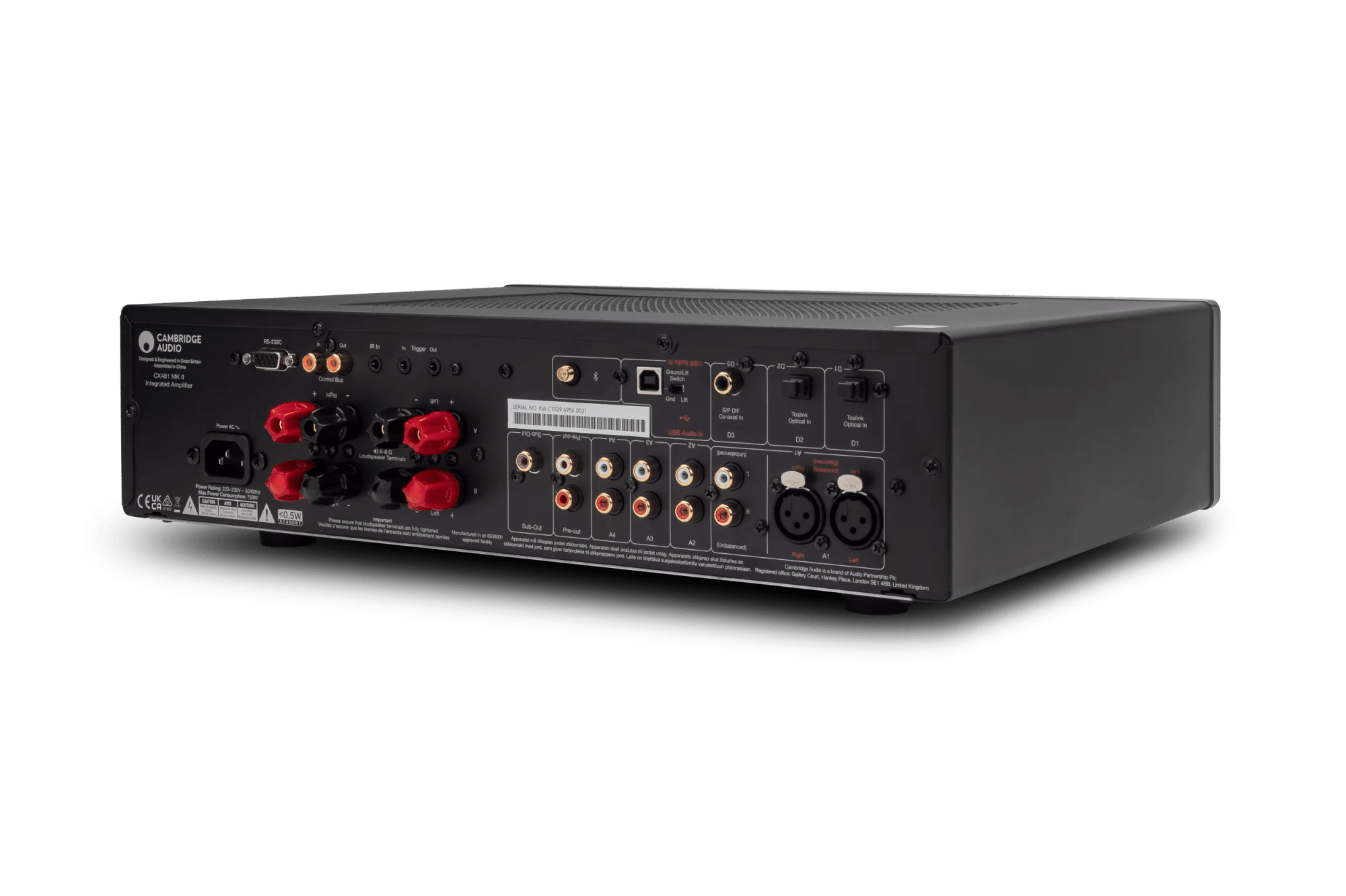 Cambridge Audio CXA81 MKII stereovahvistin - Audiokauppa.fi