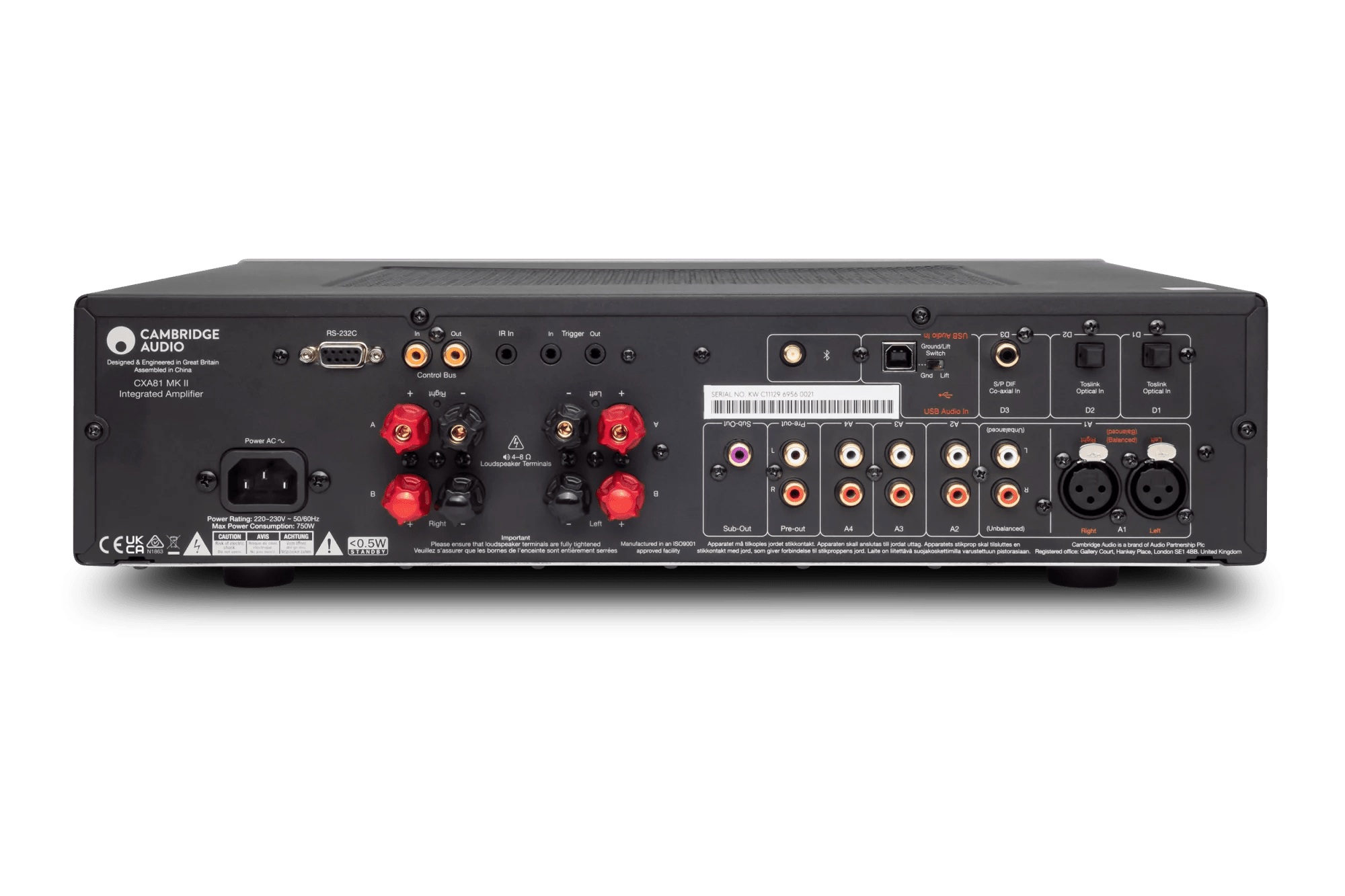 Cambridge Audio CXA81 MKII stereovahvistin - Audiokauppa.fi