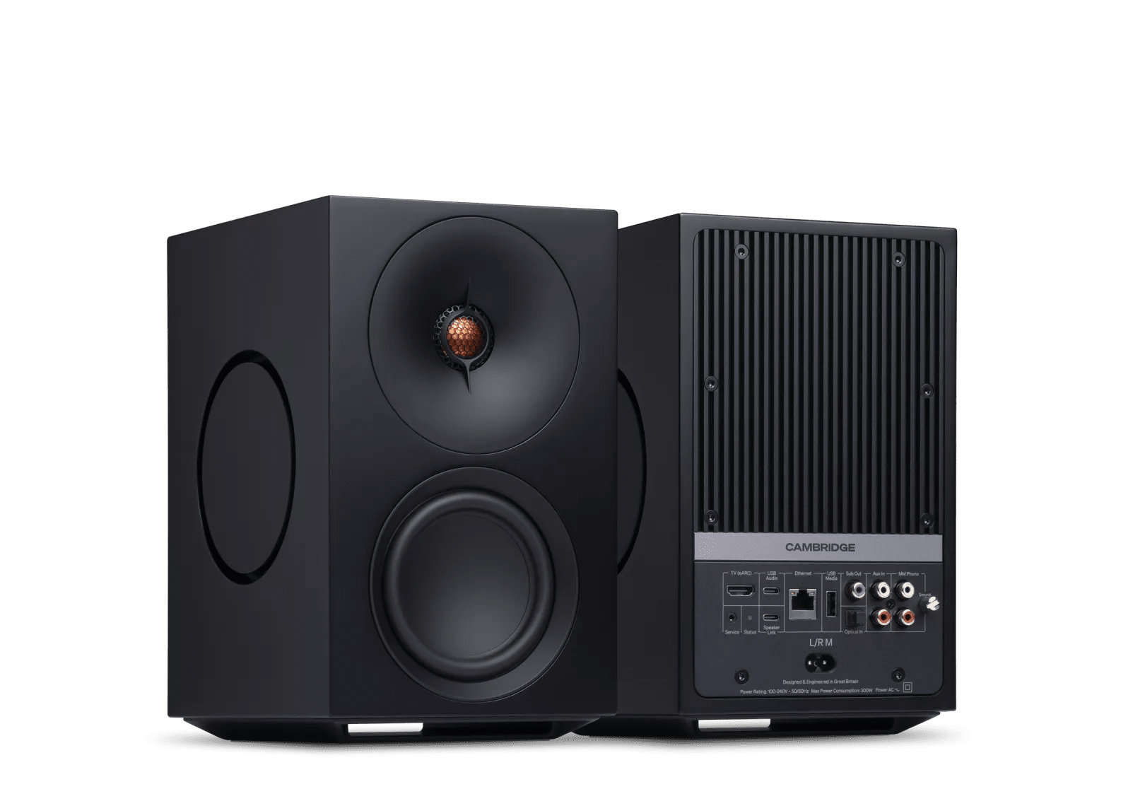 Cambridge Audio L/R M langaton aktiivikaiutinjärjestelmä - Audiokauppa.fi