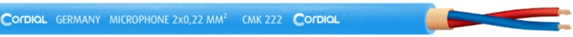 Cordial CMK 222 mikrofonikaapeli, metri - Audiokauppa.fi