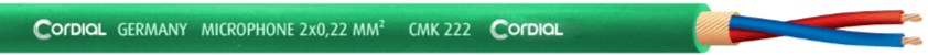 Cordial CMK 222 mikrofonikaapeli, metri - Audiokauppa.fi