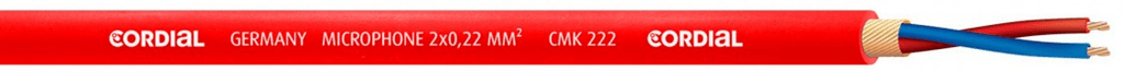 Cordial CMK 222 mikrofonikaapeli, metri - Audiokauppa.fi