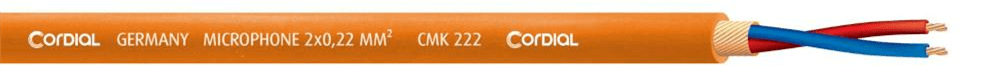Cordial CMK 222 mikrofonikaapeli, metri - Audiokauppa.fi