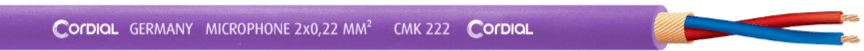 Cordial CMK 222 mikrofonikaapeli, metri - Audiokauppa.fi