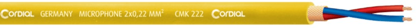 Cordial CMK 222 mikrofonikaapeli, metri - Audiokauppa.fi