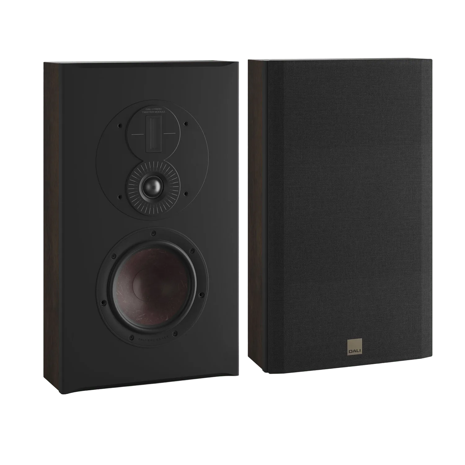 DALI OPTICON LCR MK2 seinäkaiutinpari Tobacco Oak, DEMO