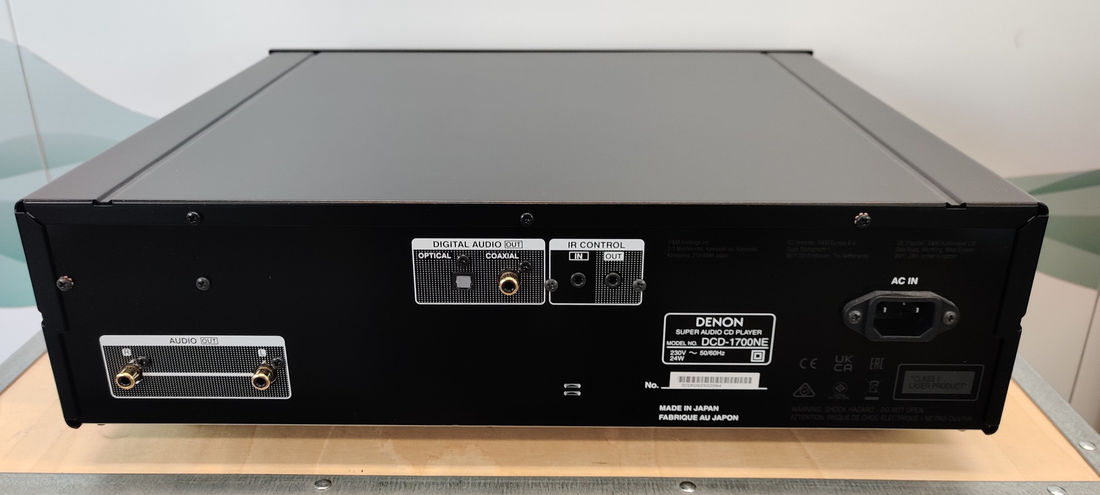 Vaihtolaite Denon DCD-1700NE musta, Jyväskylä