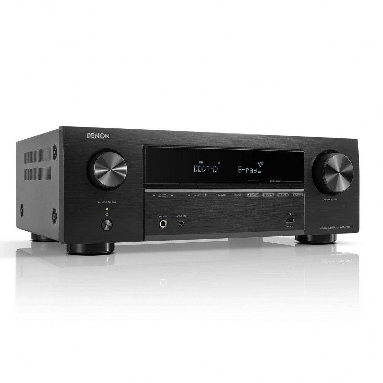 Denon AVR-X580BT 5.2 8K AV-viritinvahvistin