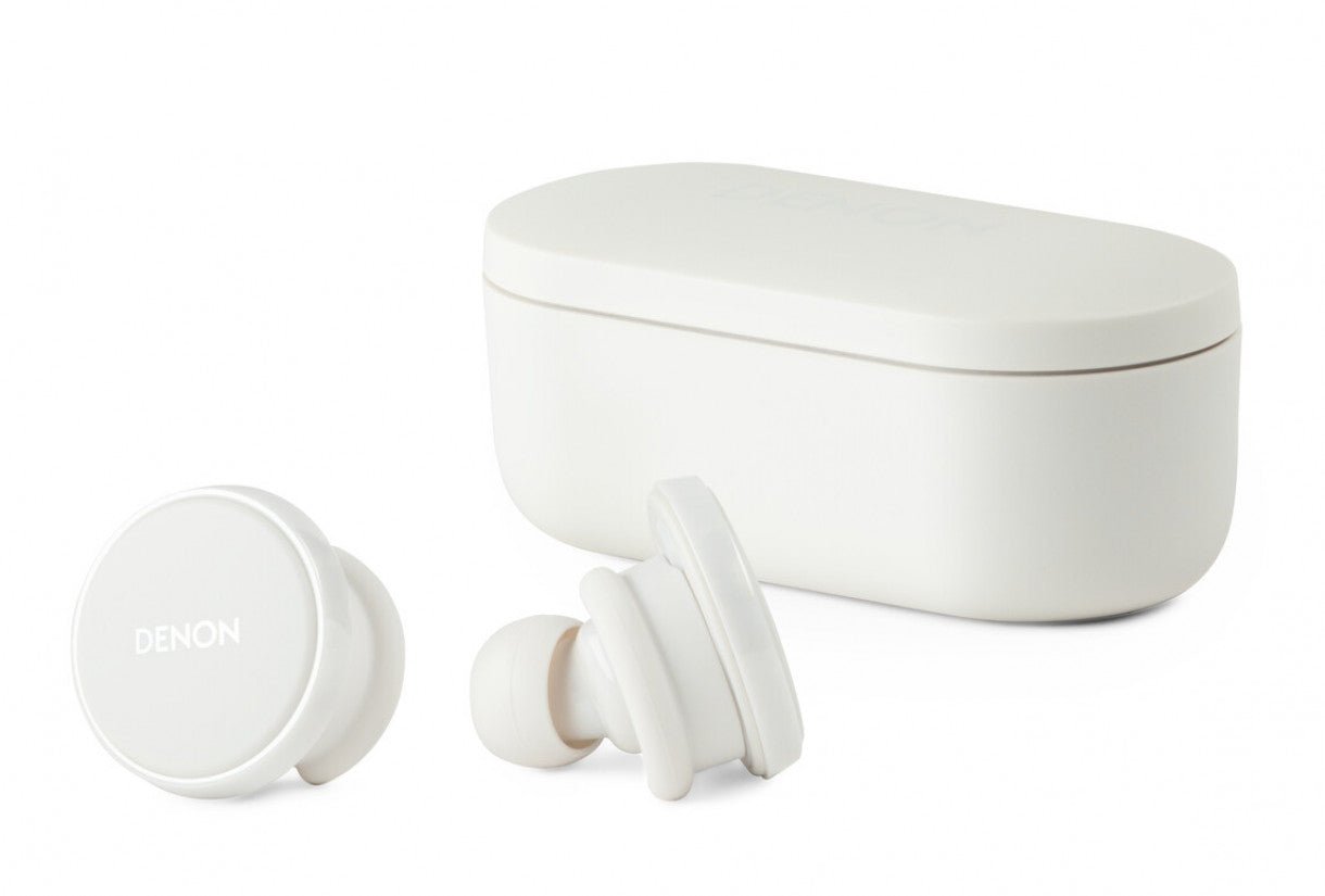 【上位モデル】Denon PerL Pro　ホワイト(AH-C15PL) デノン、音のパーソナライズ“MasimoAAT”搭載イヤフォン「PerL