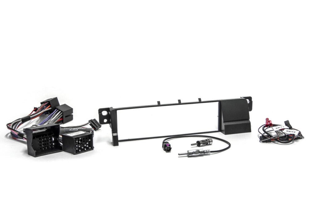 E46 1998 – 2005 Asennuskitti 1 - DIN soittimen asentamiseksi - Audiokauppa.fi