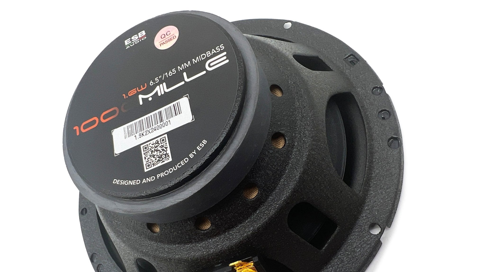 ESB Audio 1.6K2X 2 - Way System, 6.5"/165 mm Wf, 1" Tw with 12dB Cross. - Audiokauppa.fi