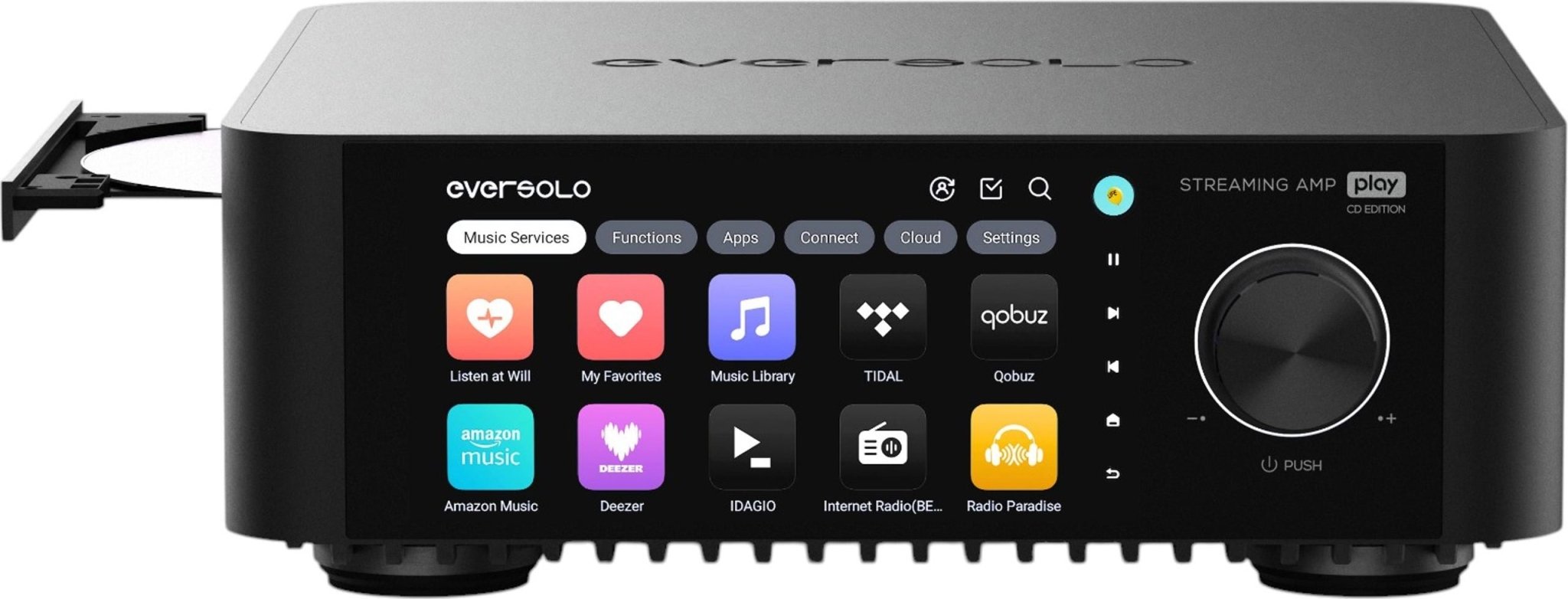 Eversolo Play CD Edition verkkovahvistin - Audiokauppa.fi