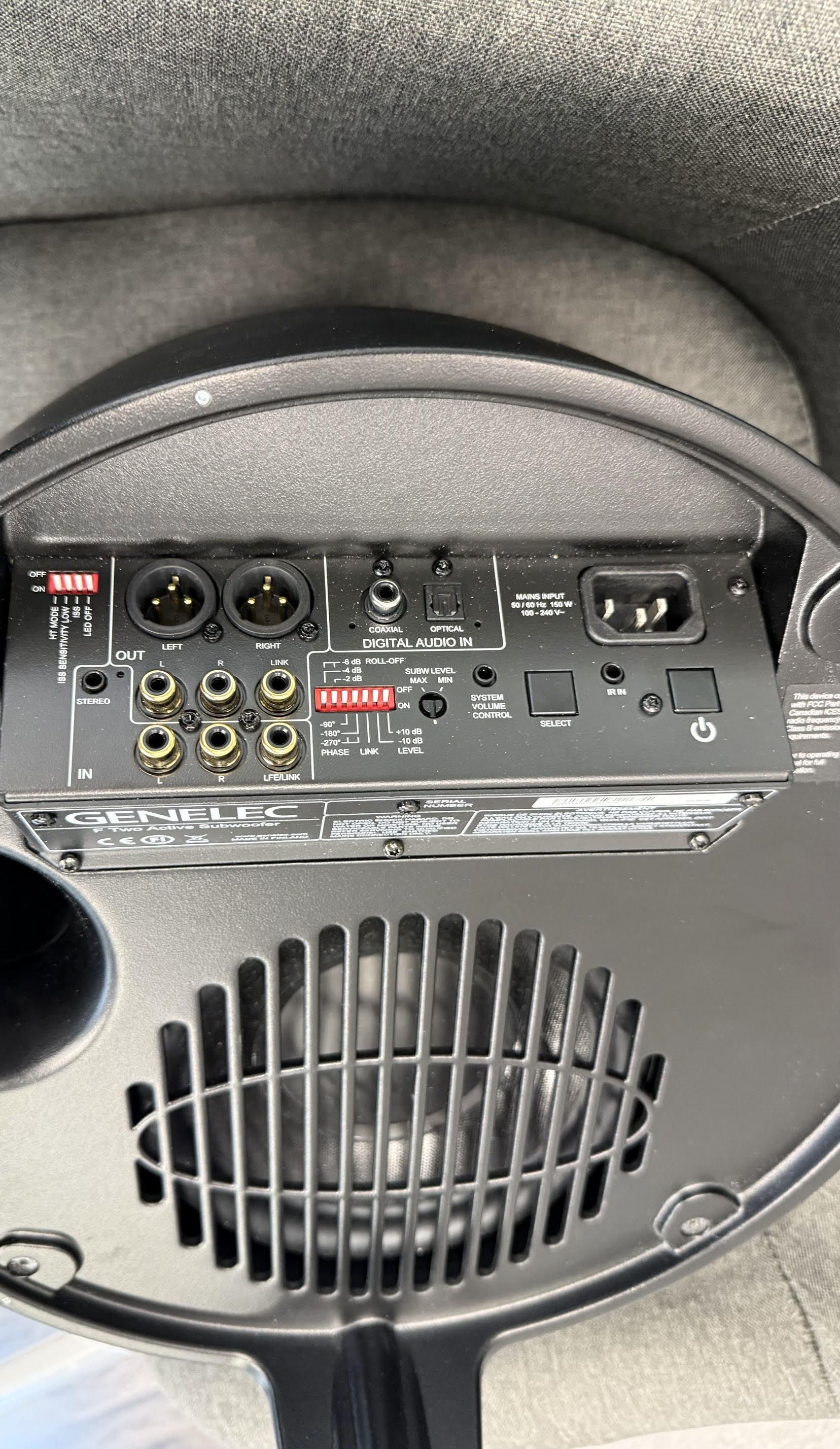 Vaihtolaite Genelec F two subwoofer , Jyväskylä