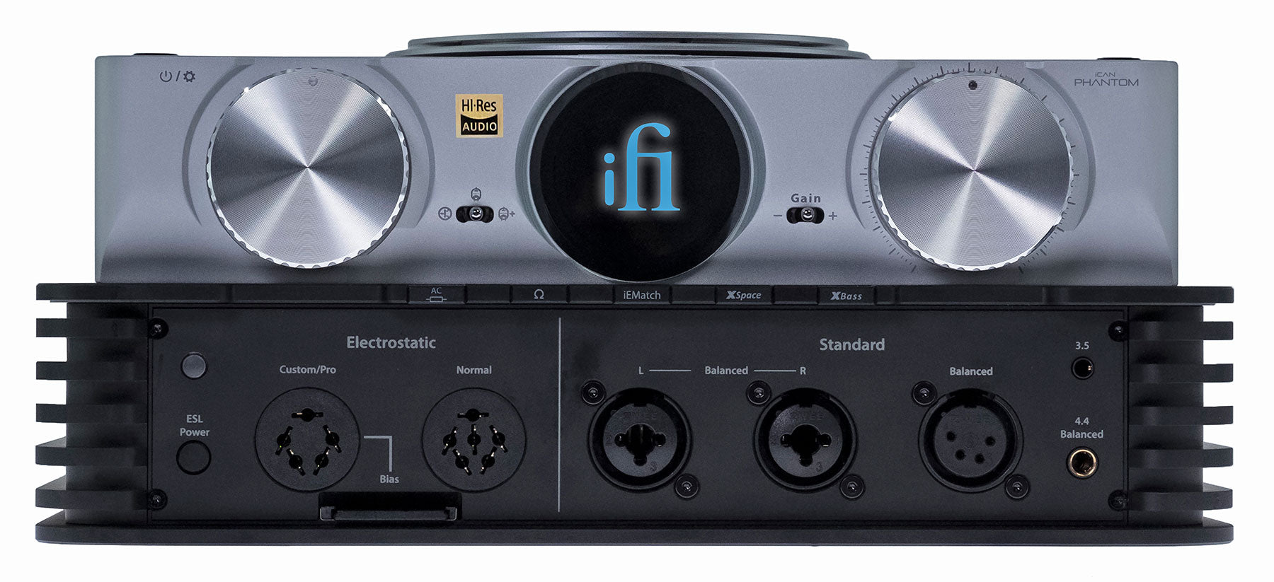 iFi iCan Phantom headphone amplifier