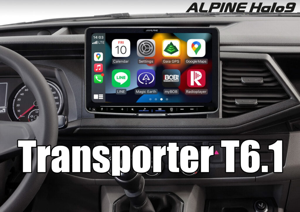 Alpine ILX-F905D-VWT61 Halo player with 9″ screen 