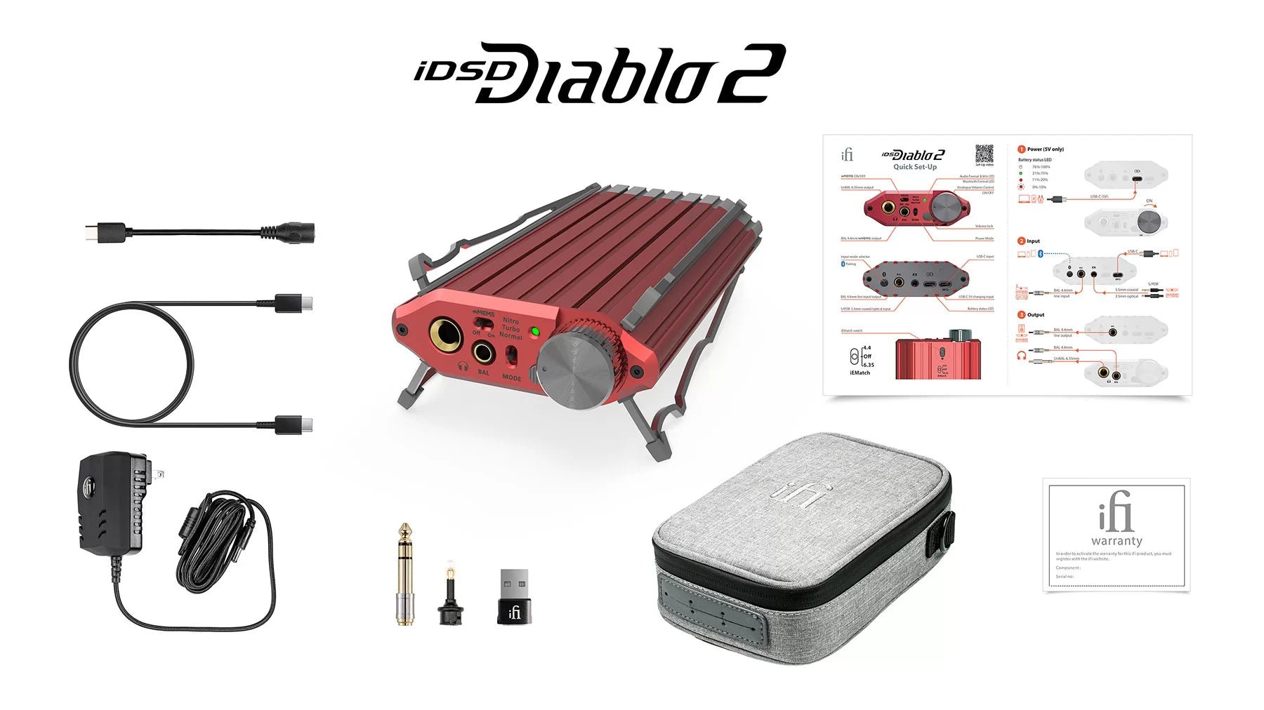 iFi iDSD Diablo 2 DAC / kuulokevahvistin - Audiokauppa.fi
