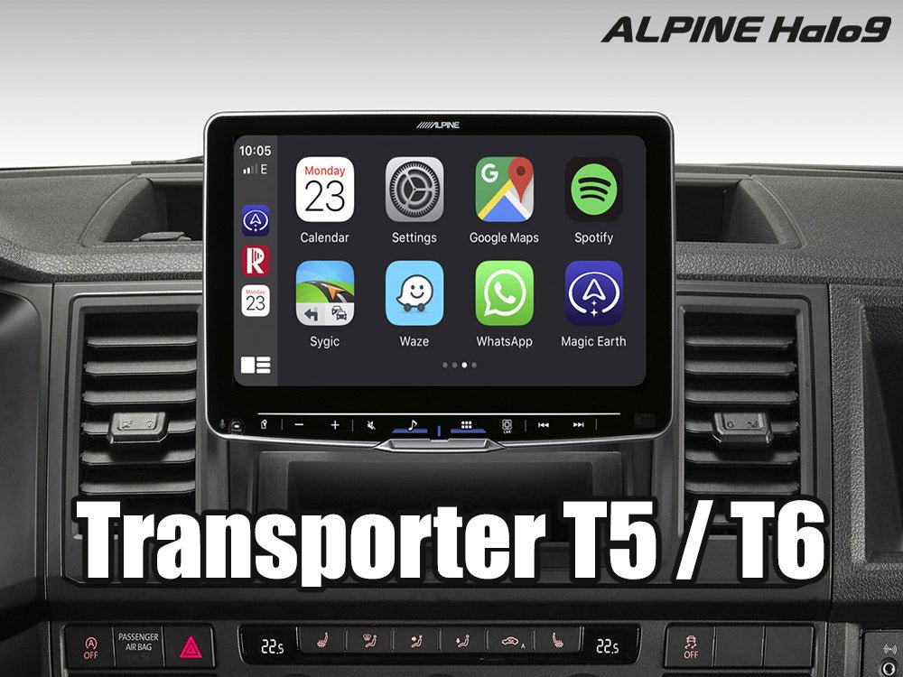 ILX - F905D - VWT6 Alpine Halo9 VW Transporter T5 facel. / T6 - Audiokauppa.fi