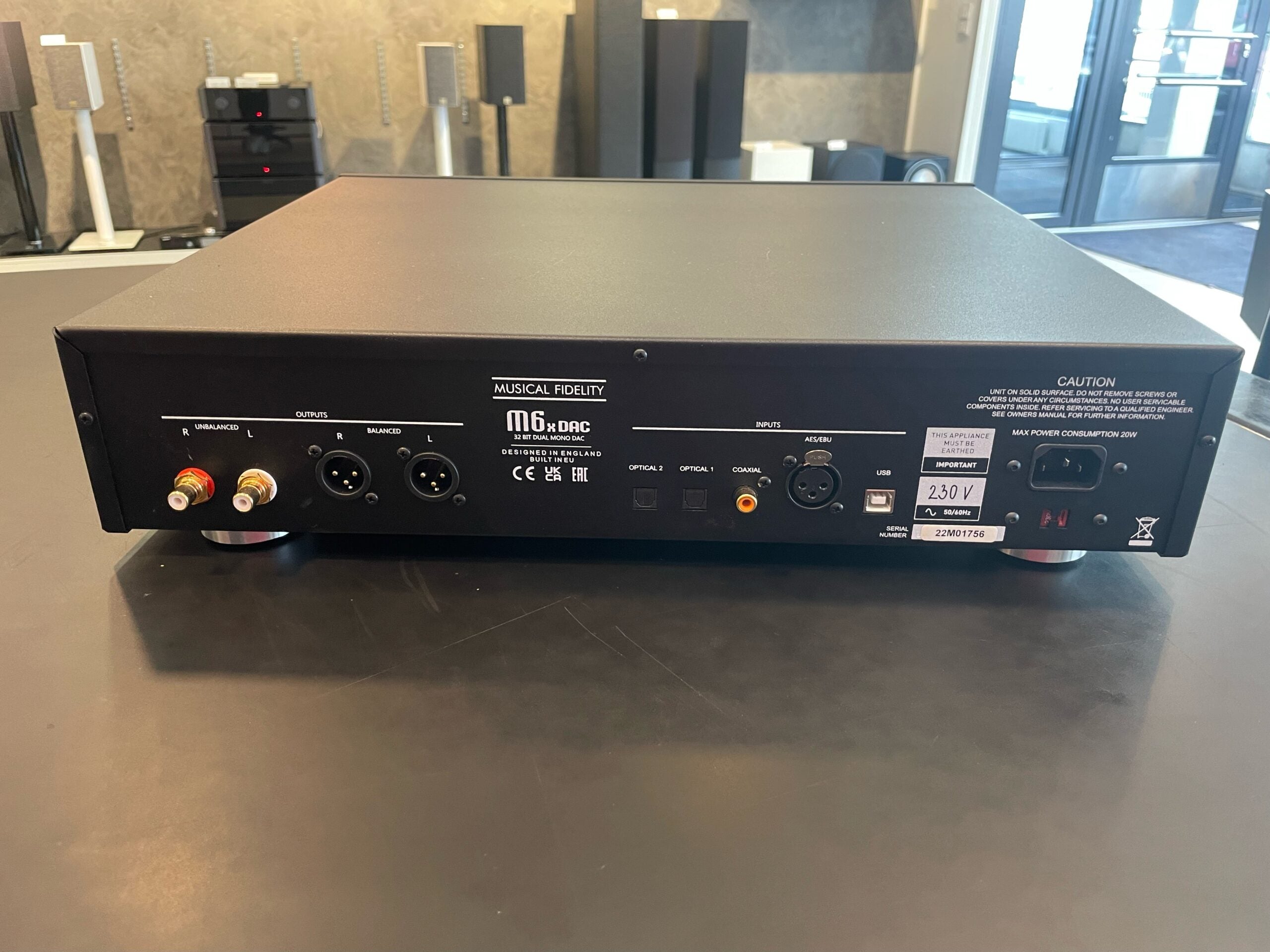 Musical Fidelity M6xDAC musta - vaihtolaite, Oulu